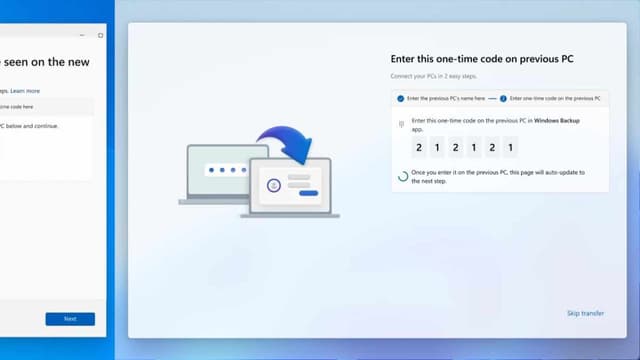 ابزار جدید پشتیبان‌گیری ویندوز 11 انتقال فایل بین دو کامپیوتر را ساده می‌کند