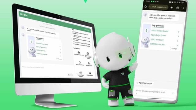 اوپو سیستم خدمات پس از فروش مبتنی بر هوش مصنوعی را معرفی کرد