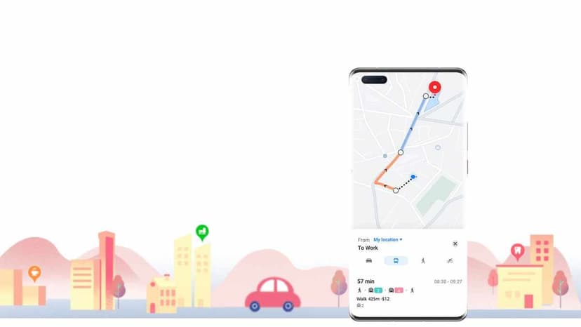 پتال مپس هواوی حالا مسیر یابی آفلاین را هم پشتیبانی می‌کند